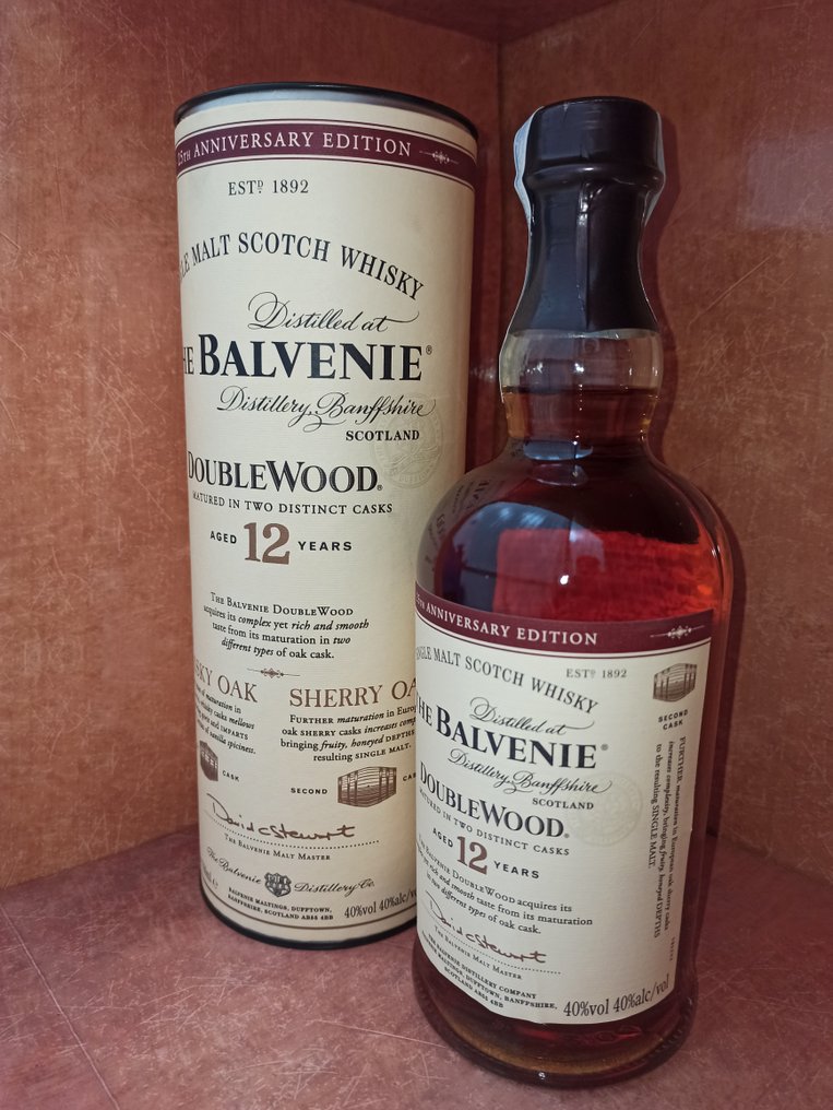 Balvenie 12 years old Double Wood 25th Anniversary 2018 - - Catawiki