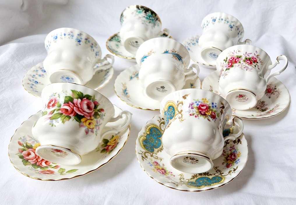 Royal Albert Cups and saucers (7) Porcelain Catawiki