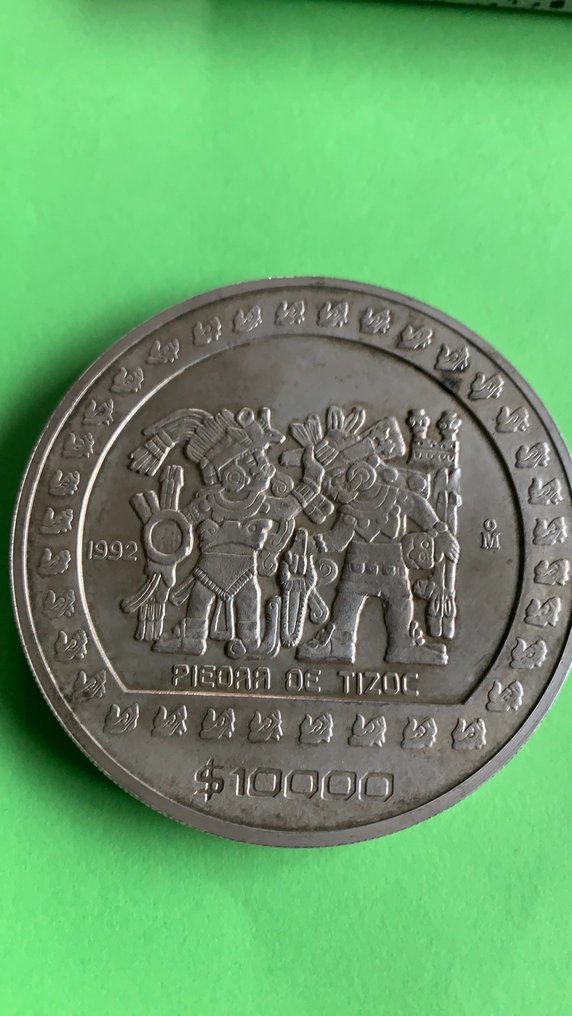 mexico-10000-pesos-1992-155-5g-silver-catawiki