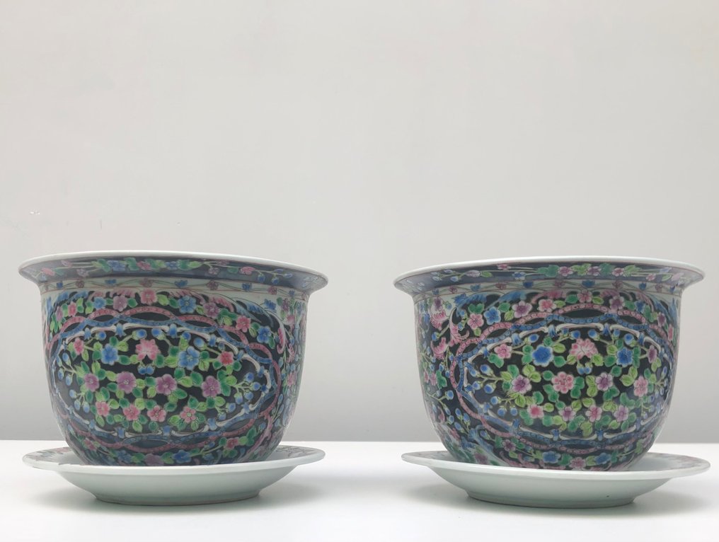 Chinese Flower Pots Porcelain Modern Catawiki