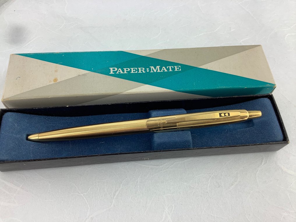 Papermate Vintage “Gold” ballpoint pen + 5 various Catawiki