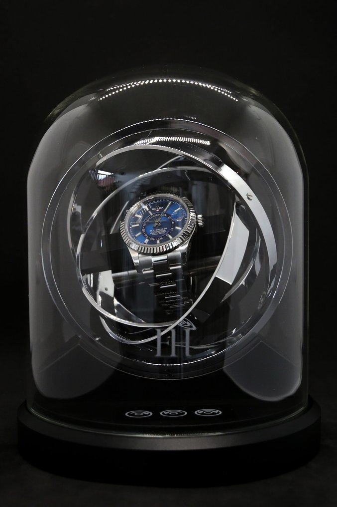 Tourbillon Gyro Orbit Watch Winder Elbrus Horology The