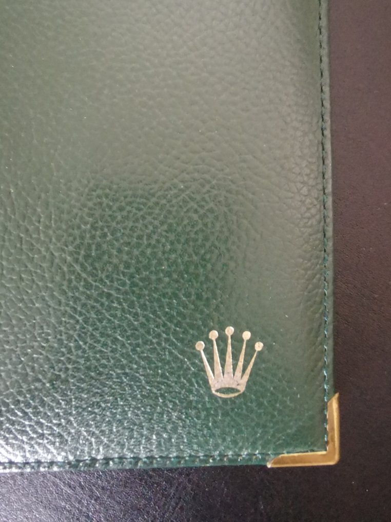 Rolex wallet and service pouch Catawiki