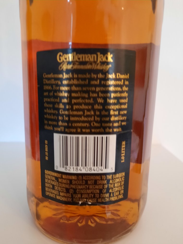 Jack Daniel's Gentleman Jack 2nd generation - 1.0 Litre ...