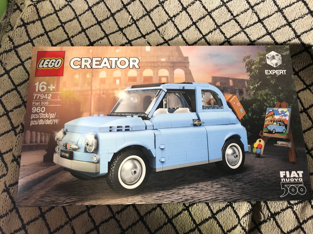 LEGO - Icons - 77942 - Car 77942 LEGO Fiat 500 Light Blue - Catawiki