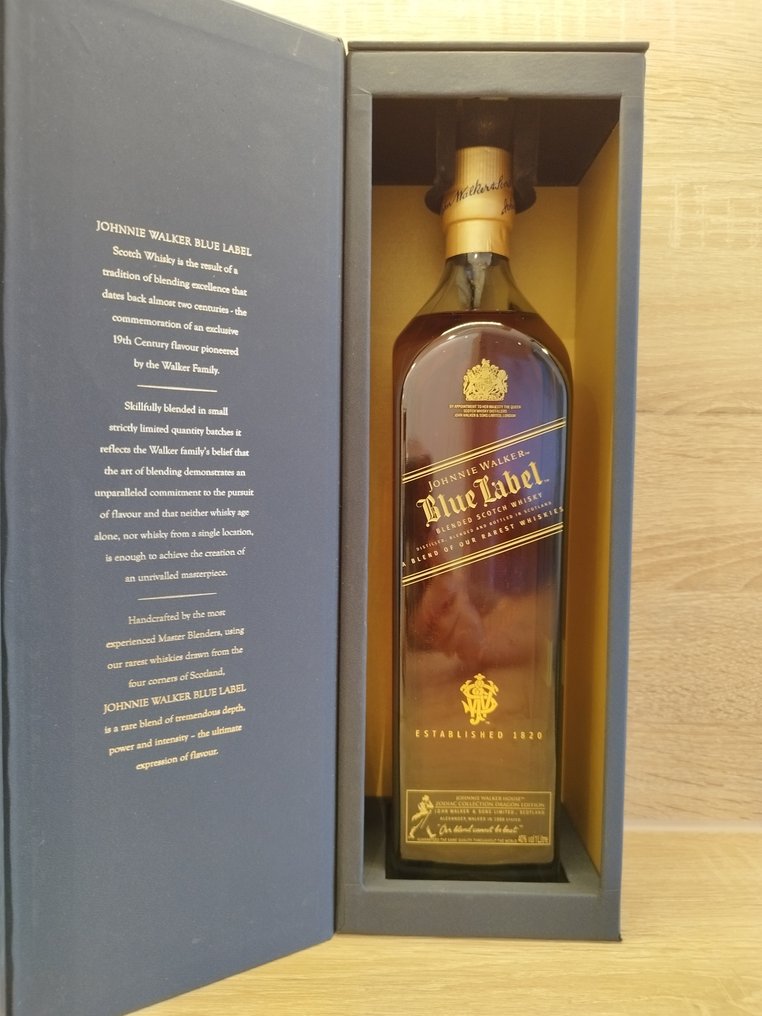 Johnnie Walker Blue Label - Zodiac Collection - Dragon - Catawiki