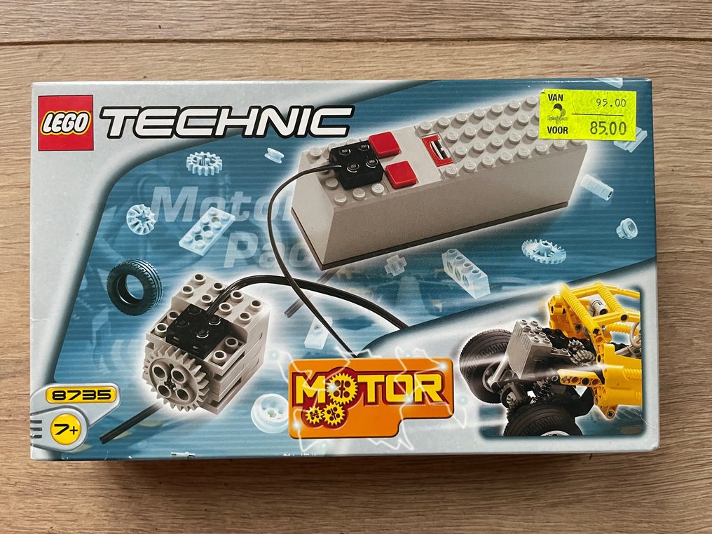 LEGO Technic - 8735 Motor kit 9V MISB - 1990-1999 - Catawiki