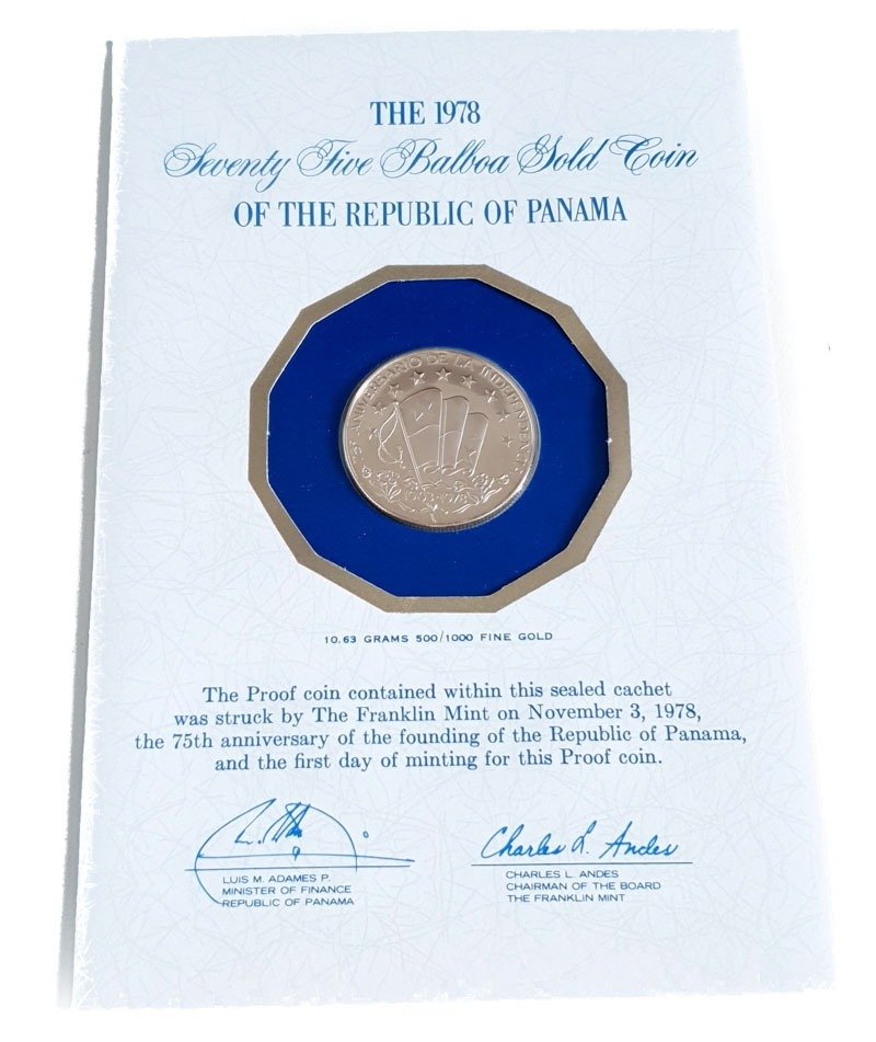 Panama 75 Balboas 1978 75th Anniversary Proof Catawiki panama-75-balboas-1978-75th-anniversary-proof-catawiki