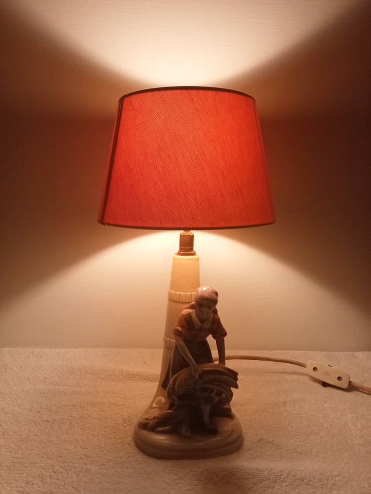 Bordlampe (1) - Romantisk - Keramik - Catawiki