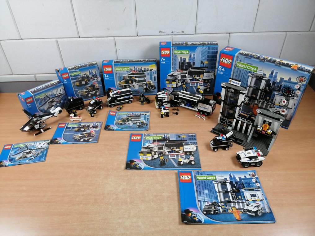 LEGO - World - Police 7031/7032/7033/7034/7035 - Catawiki
