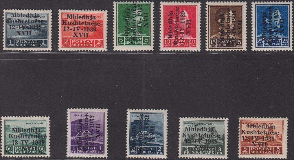 Occupazione Italiana dell'Albania 1939/1943 - Collezione ...