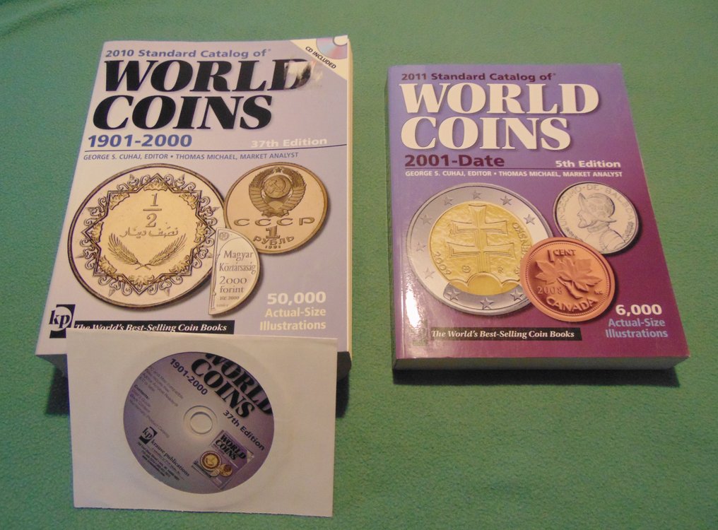 アンティーク コイン カタログ 本 World Coins 1901-200019世紀 - 洋書