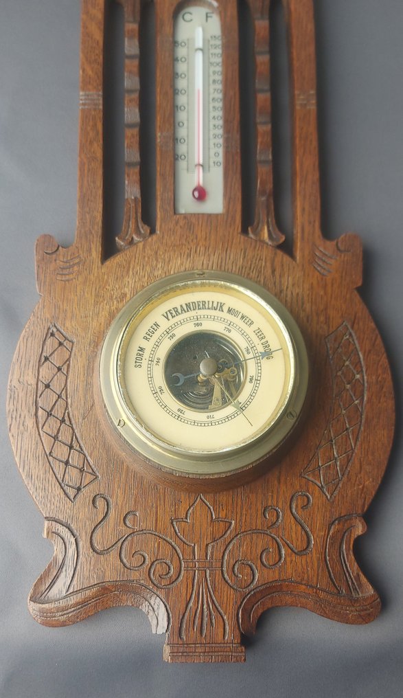 Lufft Barometer (1) Wood Catawiki