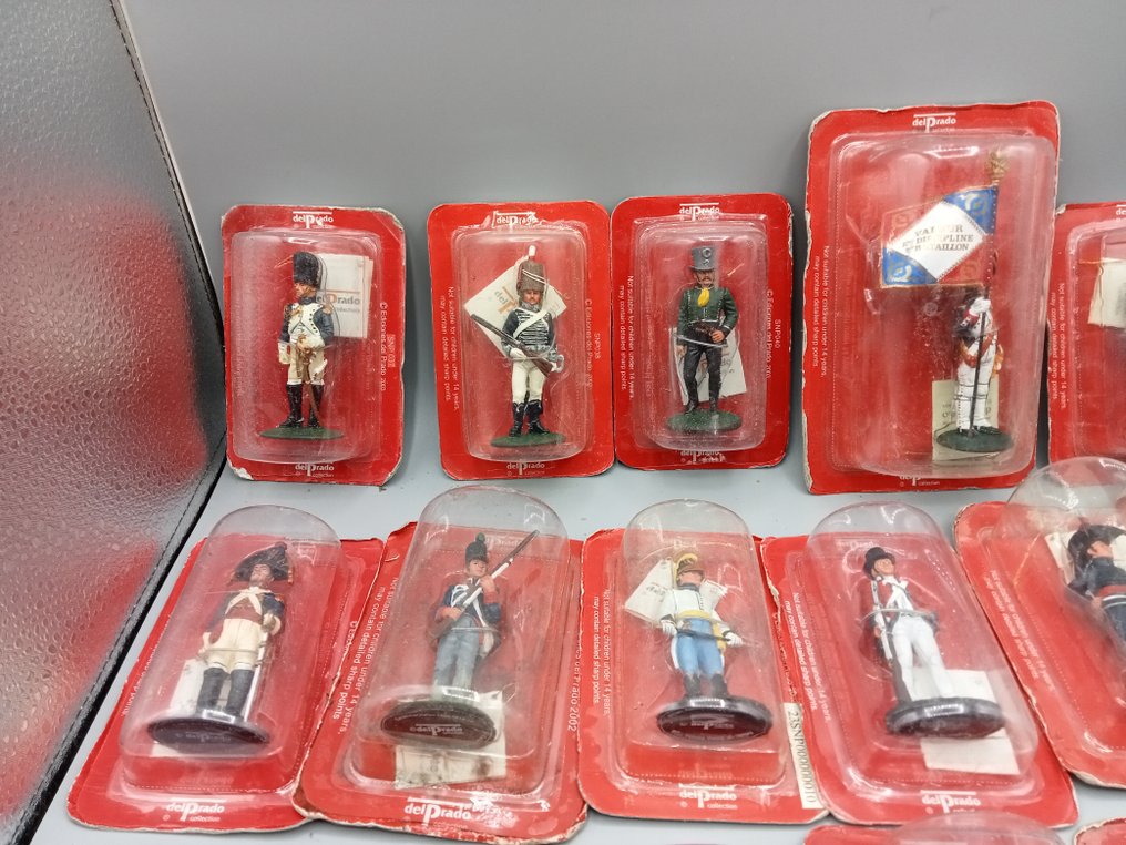 Del Prado Napoleonic Wars Toy soldiers 2x2 soldatini in Catawiki