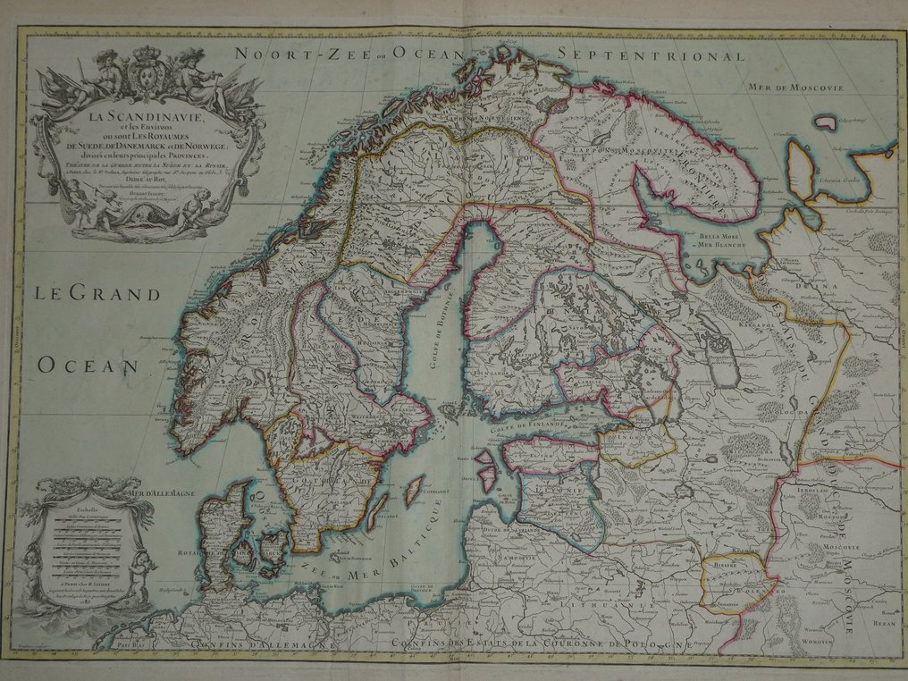 Skandinavia; Hubert Jaillot - La Scandinavie et les - Catawiki
