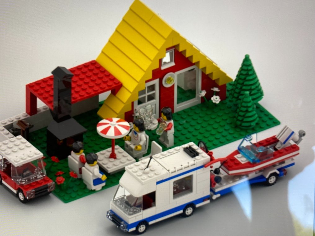 Erfenis verhouding Gebeurt LEGO - City - 6388 - House Vankantiehuis met Caravan - - Catawiki