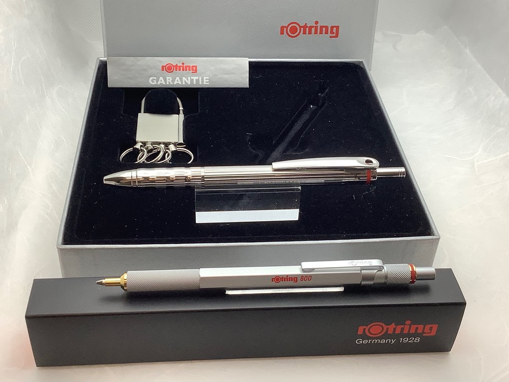 rib elf Tektonisch Rotring - 800 Ballpoint pen new and Rare Quattro Chrome pen - Catawiki