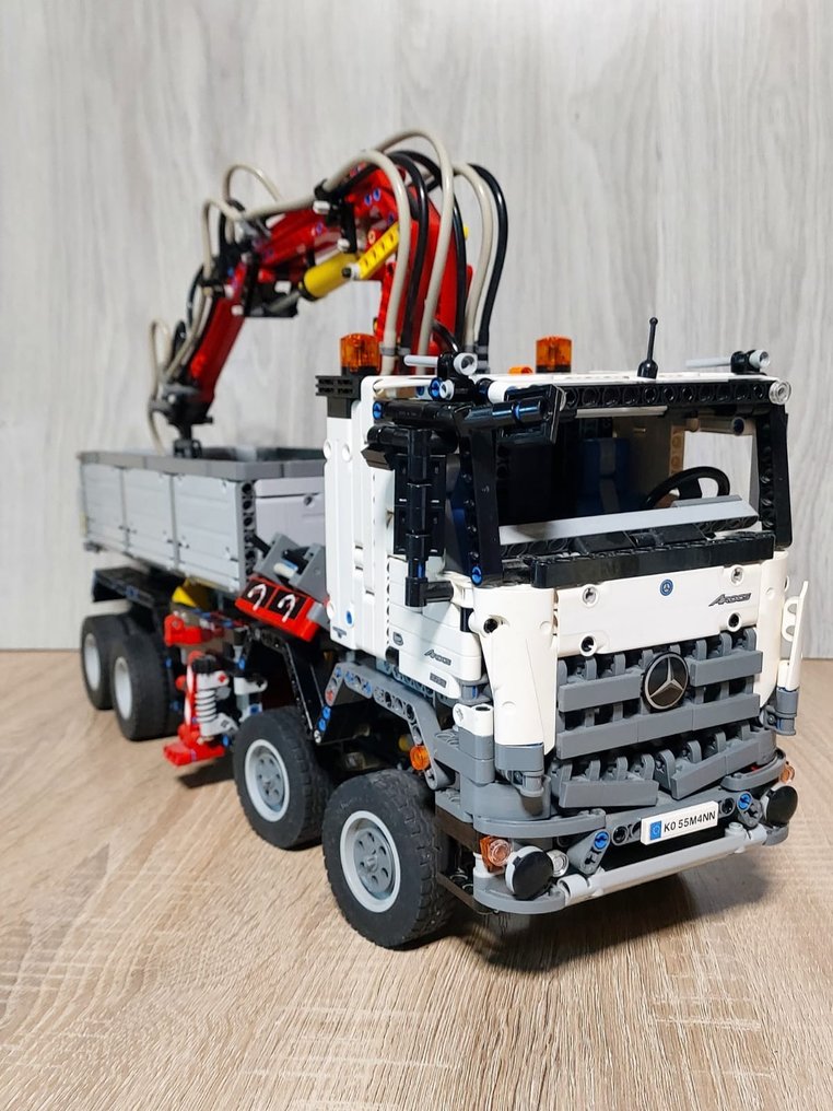 thee Bont Eigenlijk Lego - Technic - 42043 - Vrachtwagen Mercedes-Benz Arocs - - Catawiki