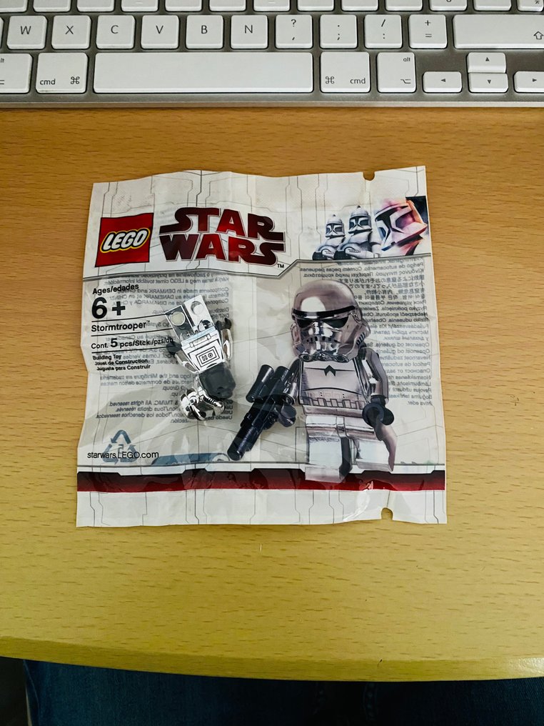 lego chrome stormtrooper polybag