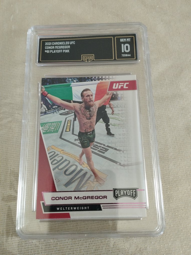 2021 Panini Chronicles UFC Conor McGregor #61 Playoff Pink - Catawiki