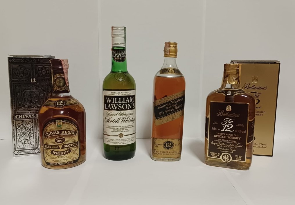 Johnnie Walker Black Label + William Lawson's + - Catawiki