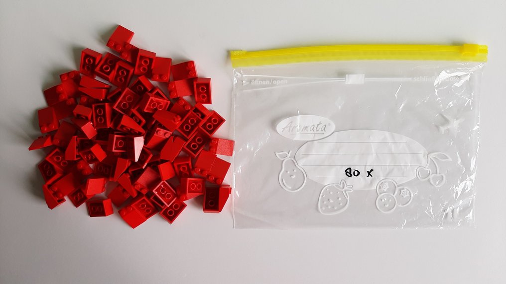 gebruik Drama logboek LEGO - CLASSIC DAKPANNEN ROOD - 1475 pieces - 2000-present - Catawiki
