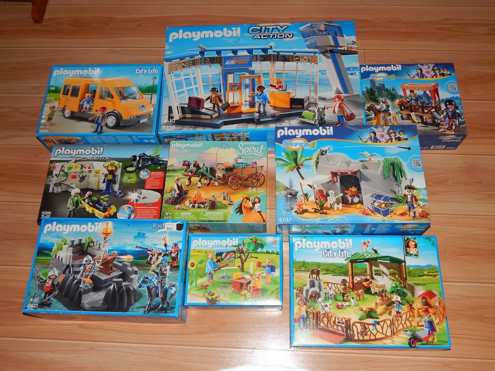 Gemaakt om te onthouden Indirect Pluche pop Playmobil - set 9 Playmobil Sets: Playmobilsammlung, City - Catawiki