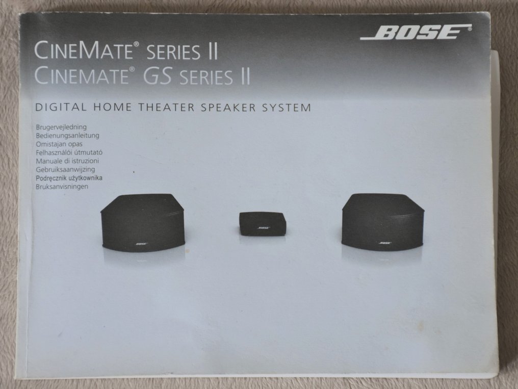 Bose - CineMate® series II digital home cinema speaker - Catawiki