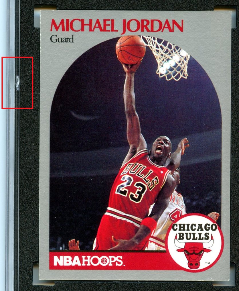 Michael Jordan 1990-91 NBA Hoops #65