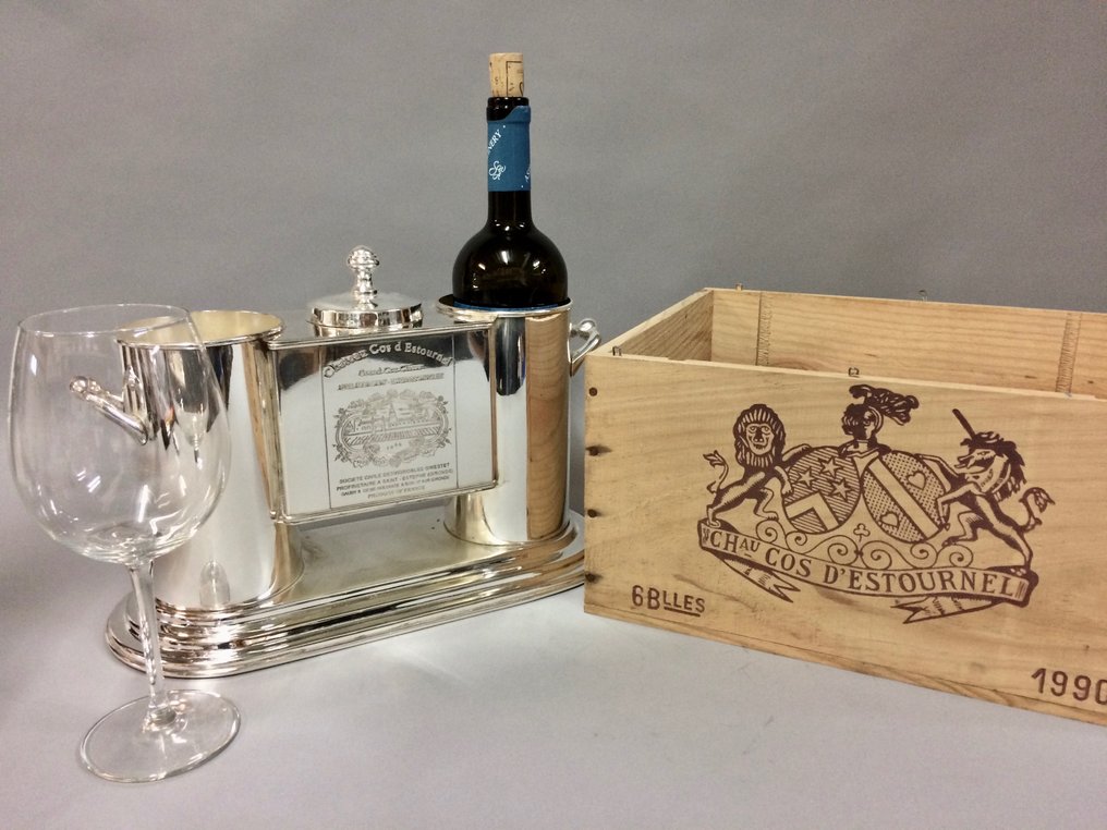 Wine cooler Wine Cooler for 2 bottles with compartment for icecubes