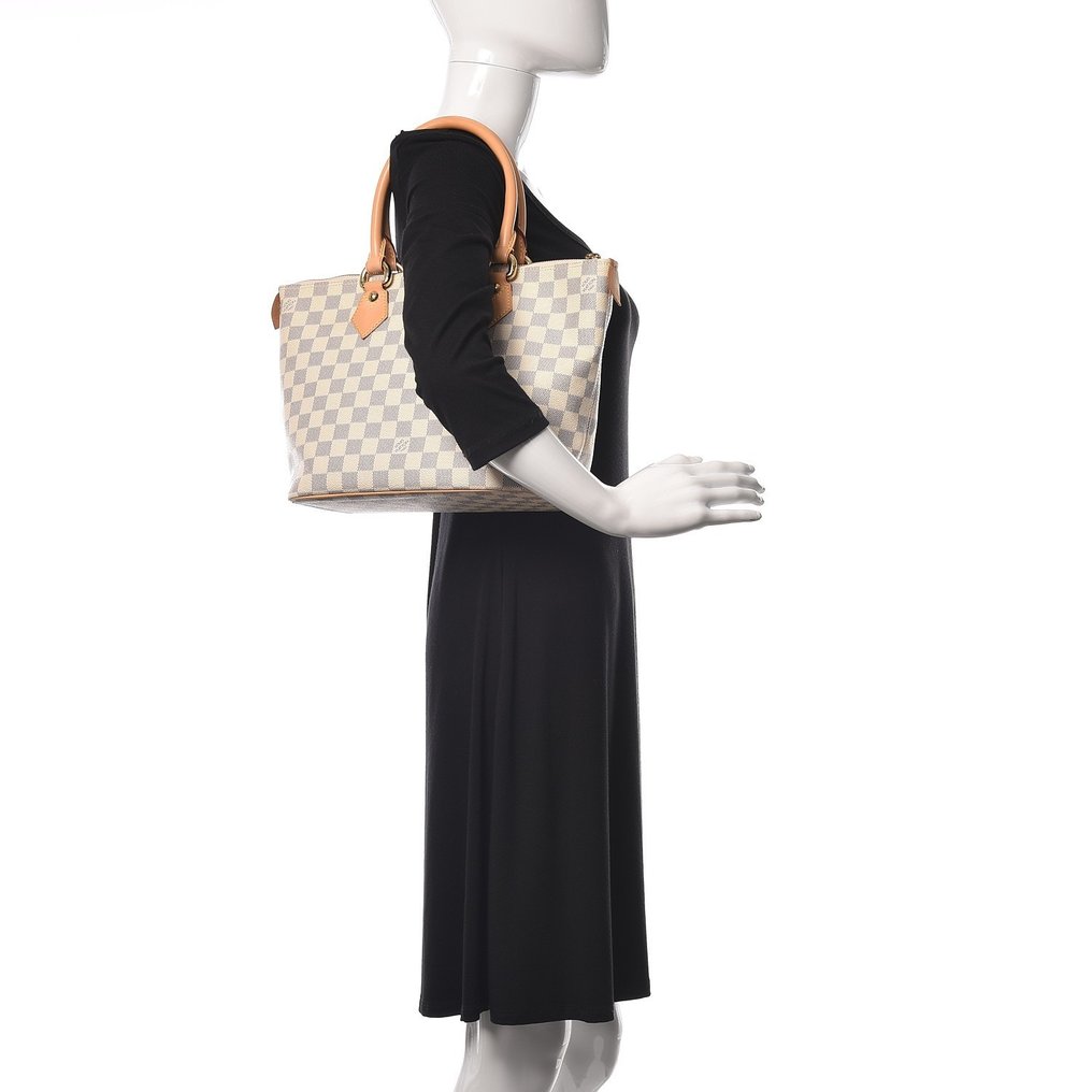 Louis Vuitton, Bags, Louis Vuitton Saleya Mm Shoulder Bag Damier Azur