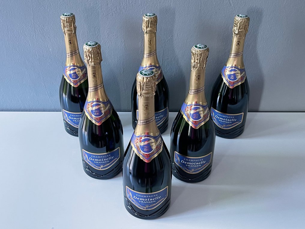 Vranken, Demoiselle - Champagne Brut - 6 Bottles (0.75L) - Catawiki
