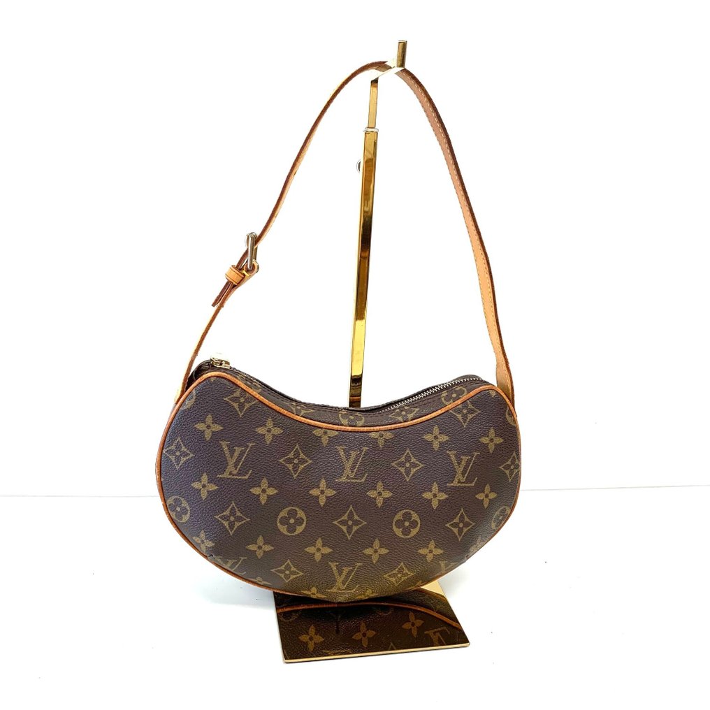 Louis Vuitton Pochette Croissant Handbag Purse Monogram M51510