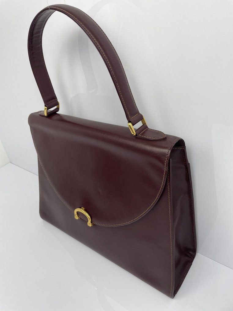 Cartier - Leather Bordeaux - Handbag - Catawiki
