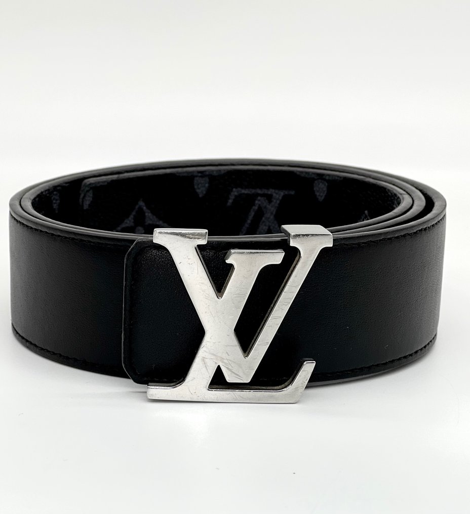 Louis Vuitton Belt With Silver Buckle