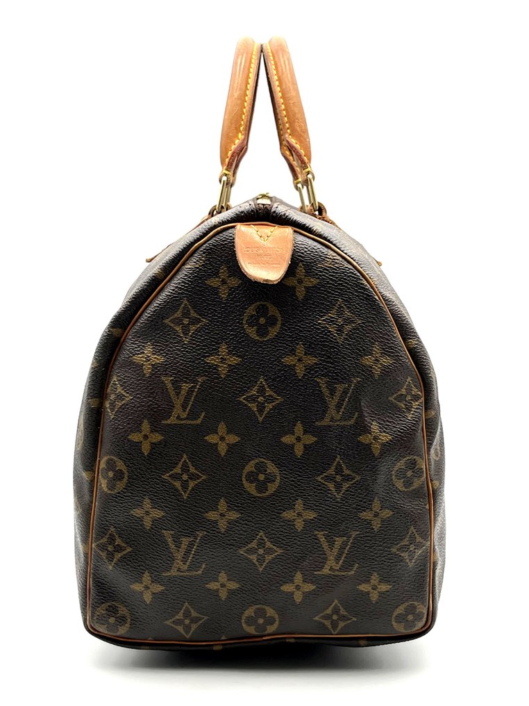 Louis Vuitton - Monogram Canvas Speedy 35 Top Handle Bag - Catawiki