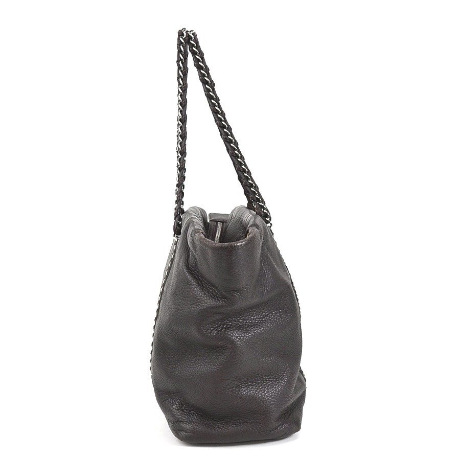 Chanel Modern Chain Tote Large Glazed C Bag