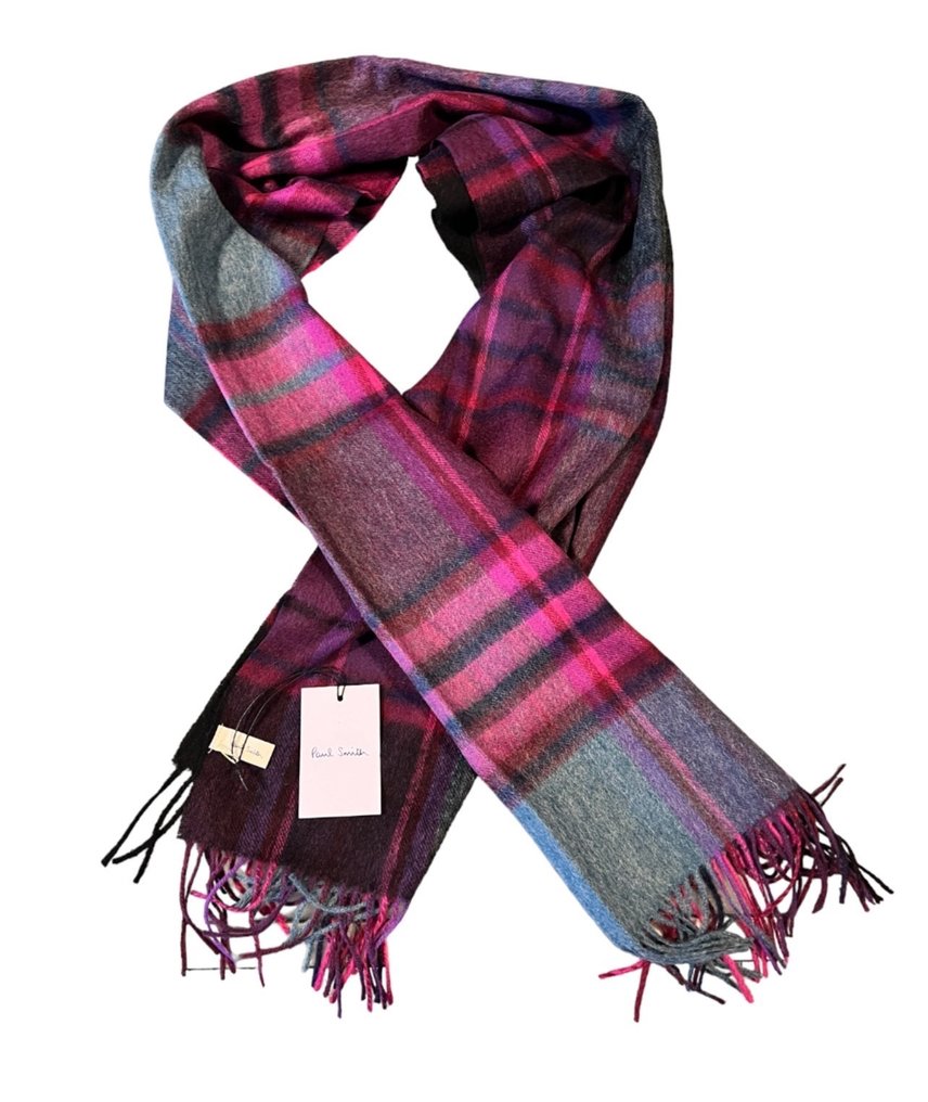 Paul Smith Black Label - Paul Smith exclusieve scarf 100% lamsbwool new ...