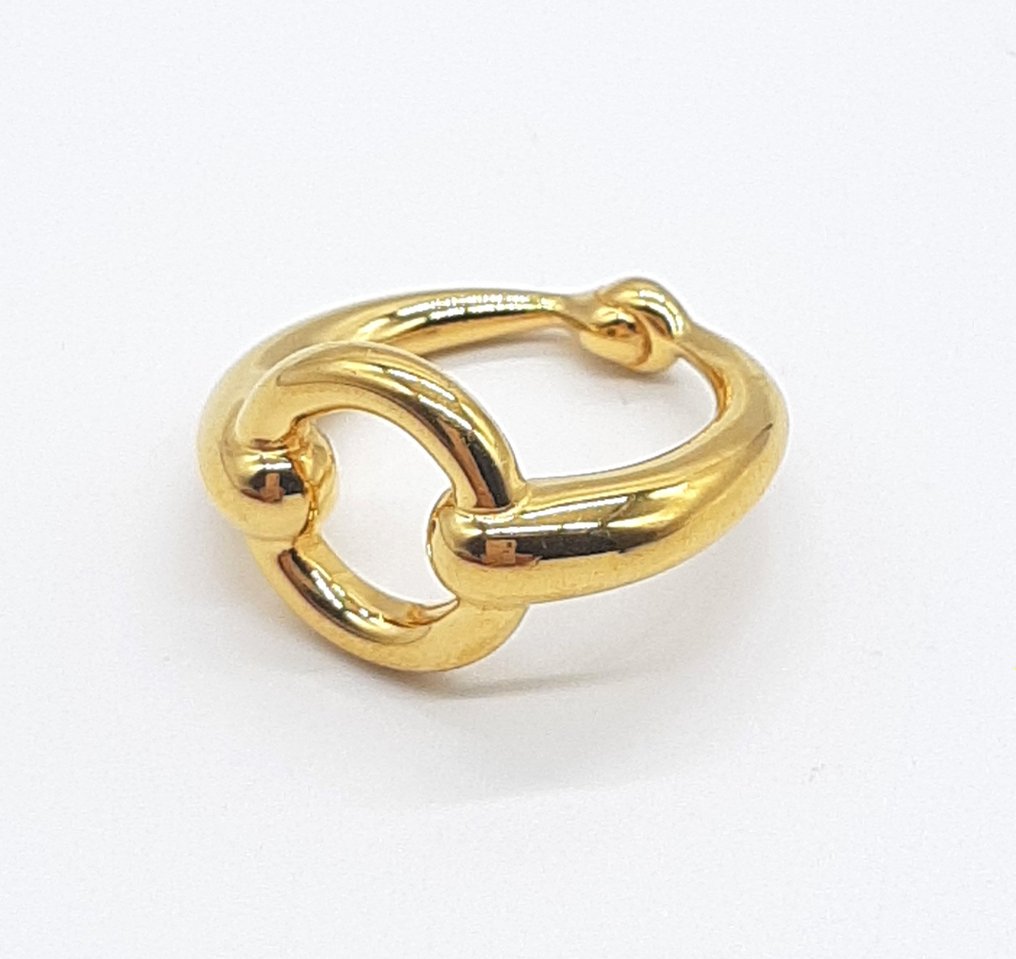 Hermès Gold-plated - Scarf ring - Catawiki