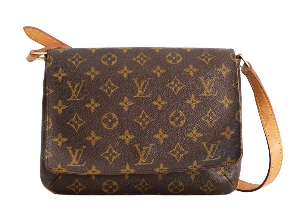 Louis Vuitton Musette Tango Shoulder Bag Crossbody Bag Monogram