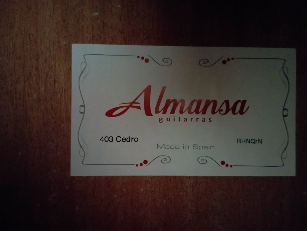 Almansa - Almansa 403 cedro - Multiple models - Classical - Catawiki