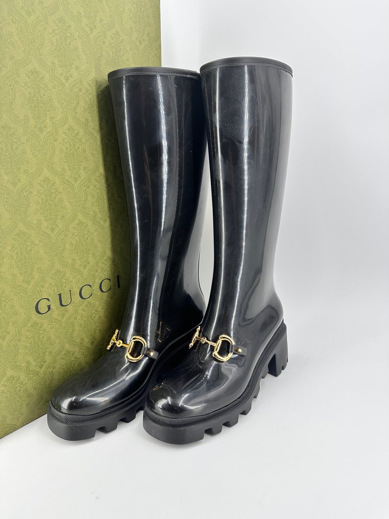 gucci rain boots