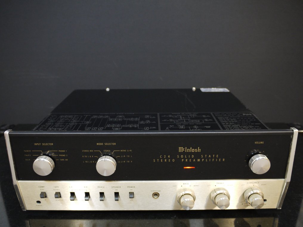 Mcintosh C24 Preamplifier Catawiki