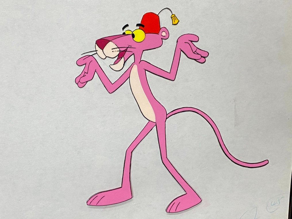 The Pink Panther Show (1970) - Original Animation Cel & - Catawiki
