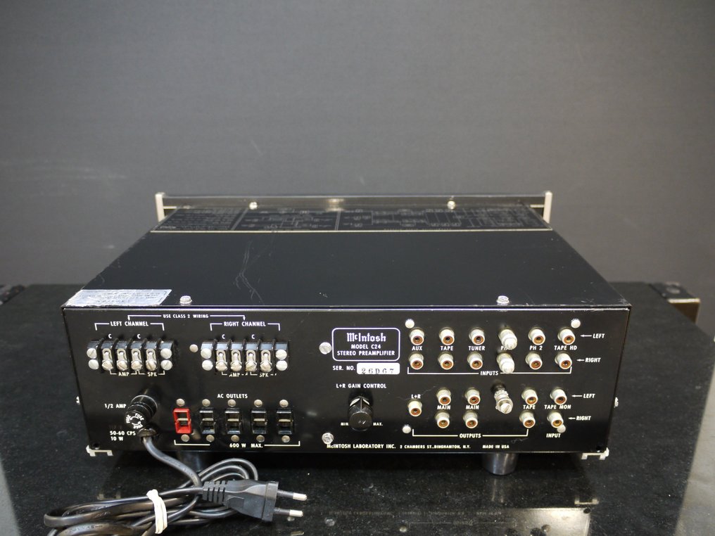 Mcintosh C24 Preamplifier Catawiki