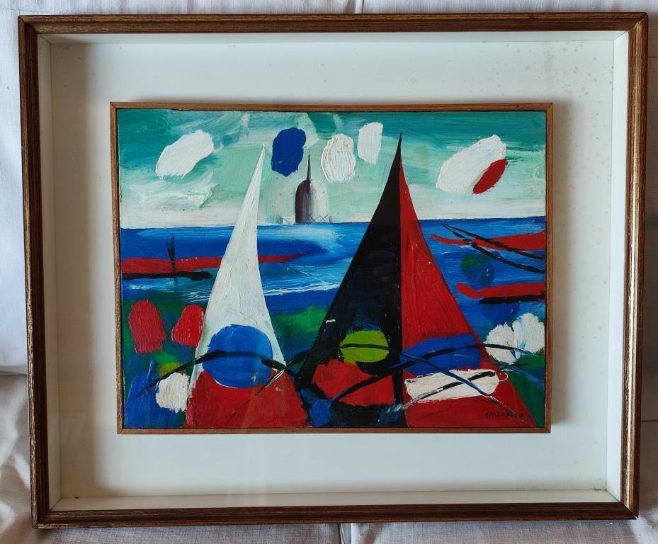 Leonardo Spreafico (19071974) Veduta Veneziana Catawiki