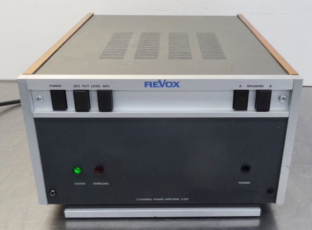 Revox A722 Power Amplifier Catawiki