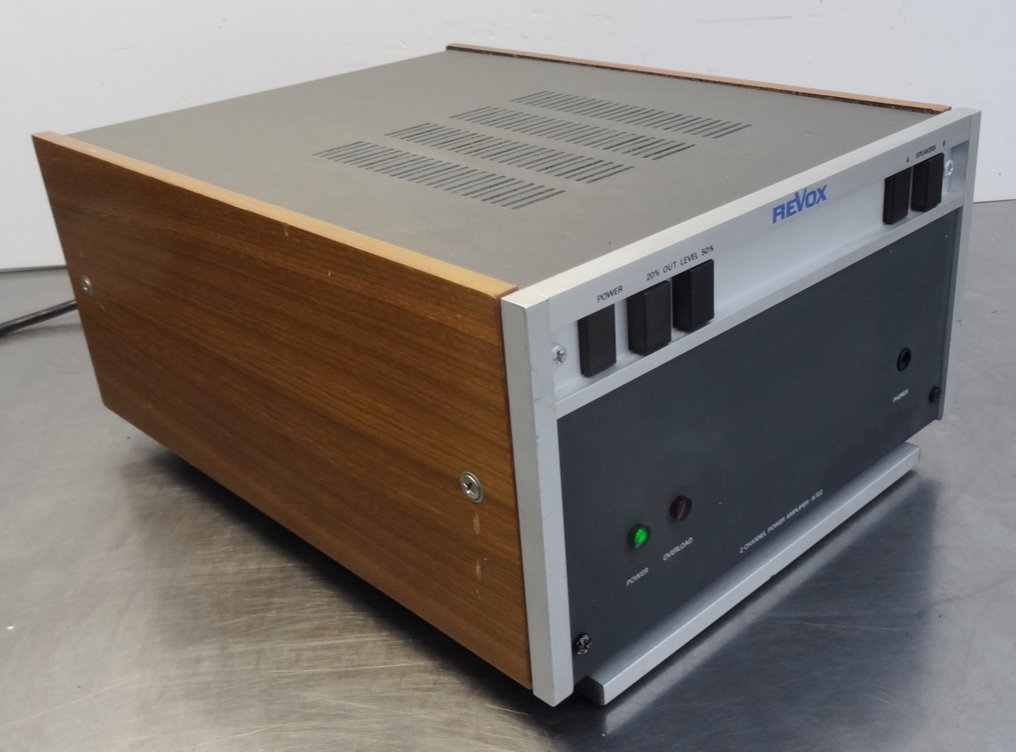 Revox A722 Power Amplifier Catawiki