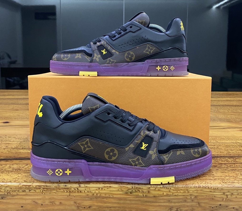 Louis Vuitton Trainer 2 Purple Sneakers 