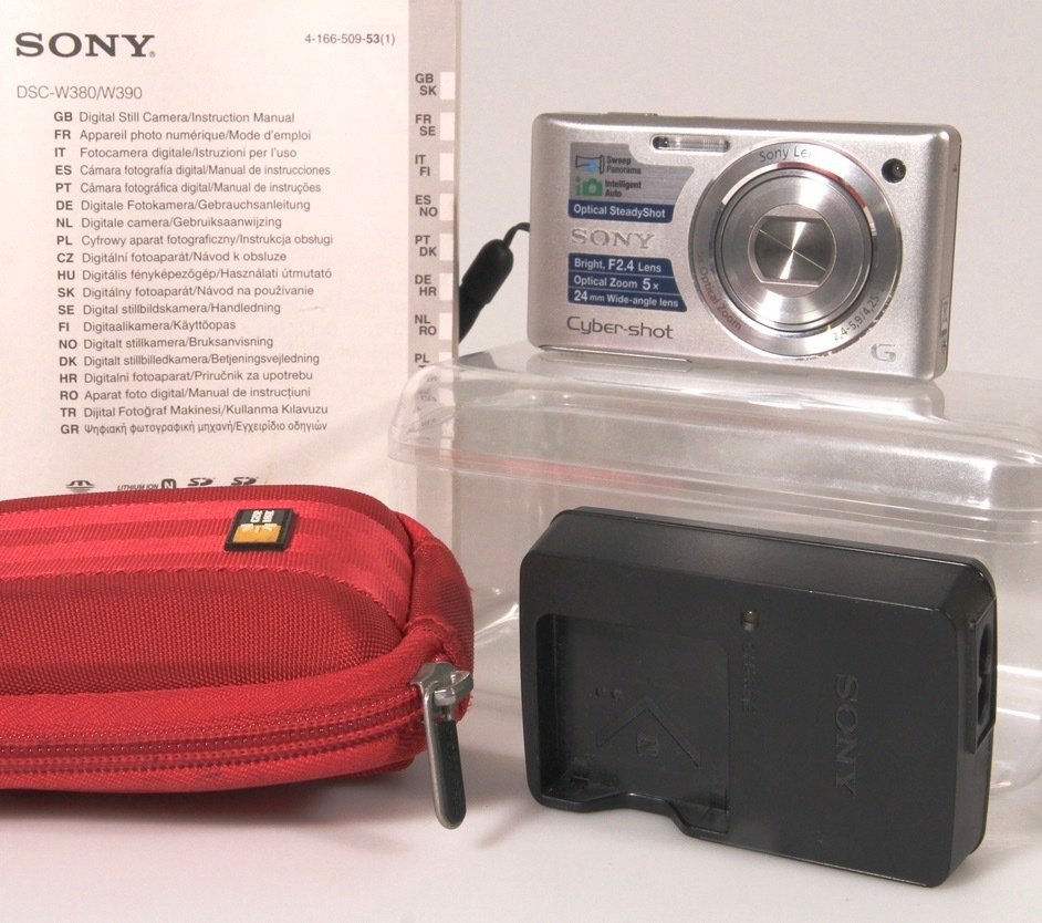 Sony DSC W380 14,1 Mp. Digital camera Catawiki